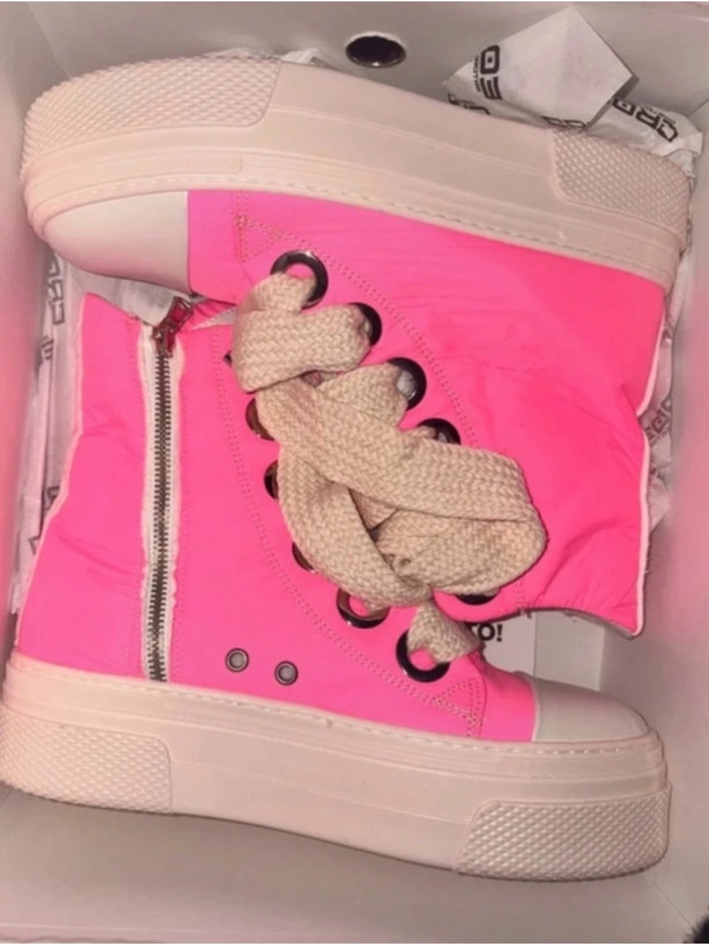 Cristian Zerotre platform sneakers